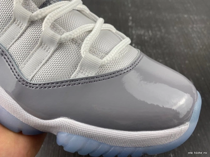 Rep Onekick 11 Cement AV2187-140 Air Grey Jordan Low 0812